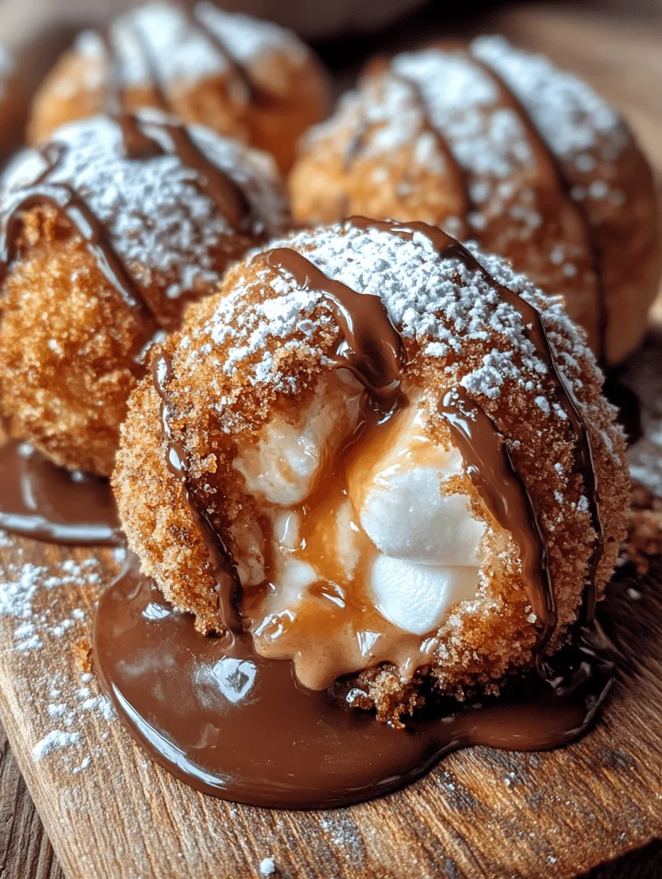 Indulge in Irresistible Fried S&#8217;mores Bombs: A Decadent Treat for All Occasions