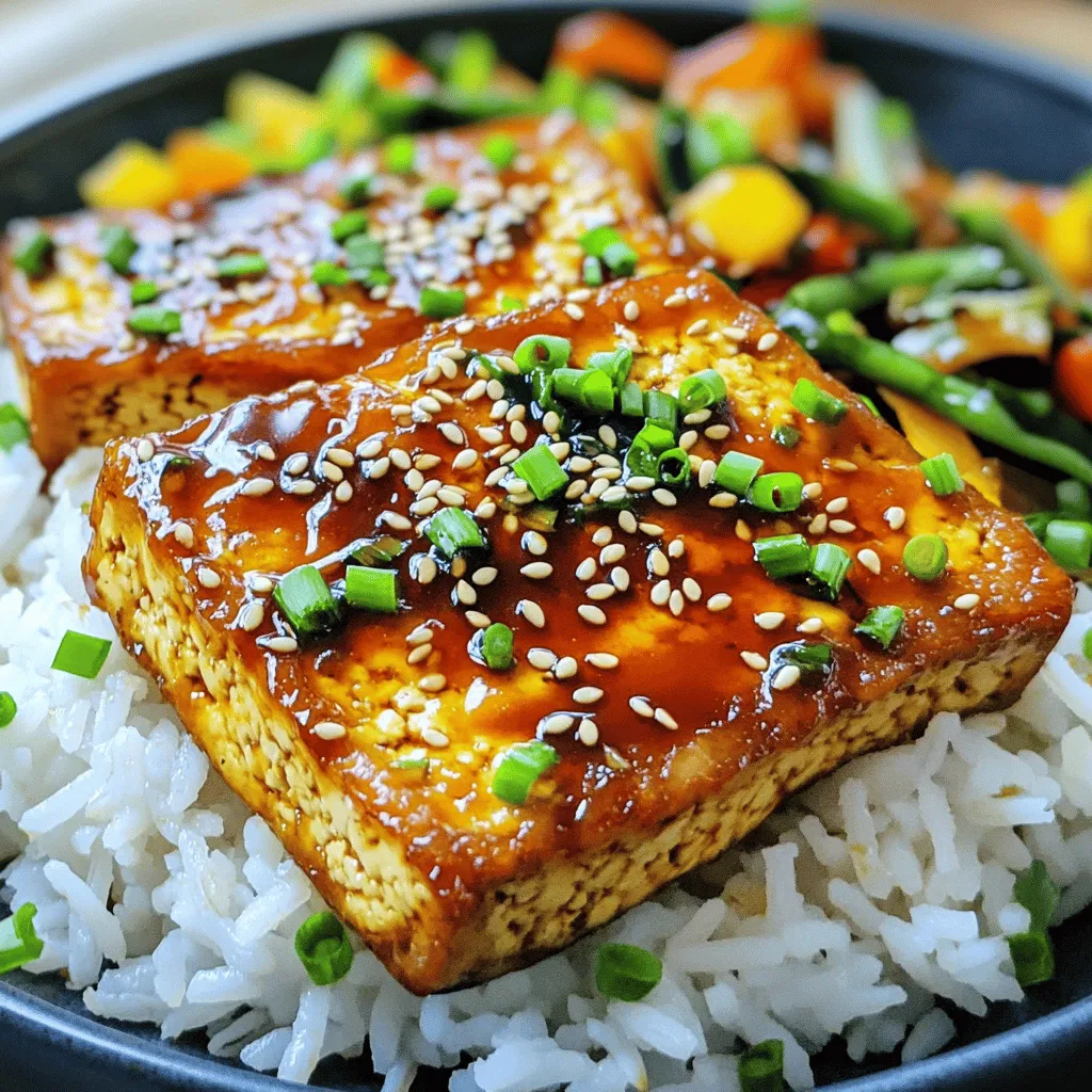 Air Fryer Teriyaki Tofu Steaks Simple and Flavorful Dish