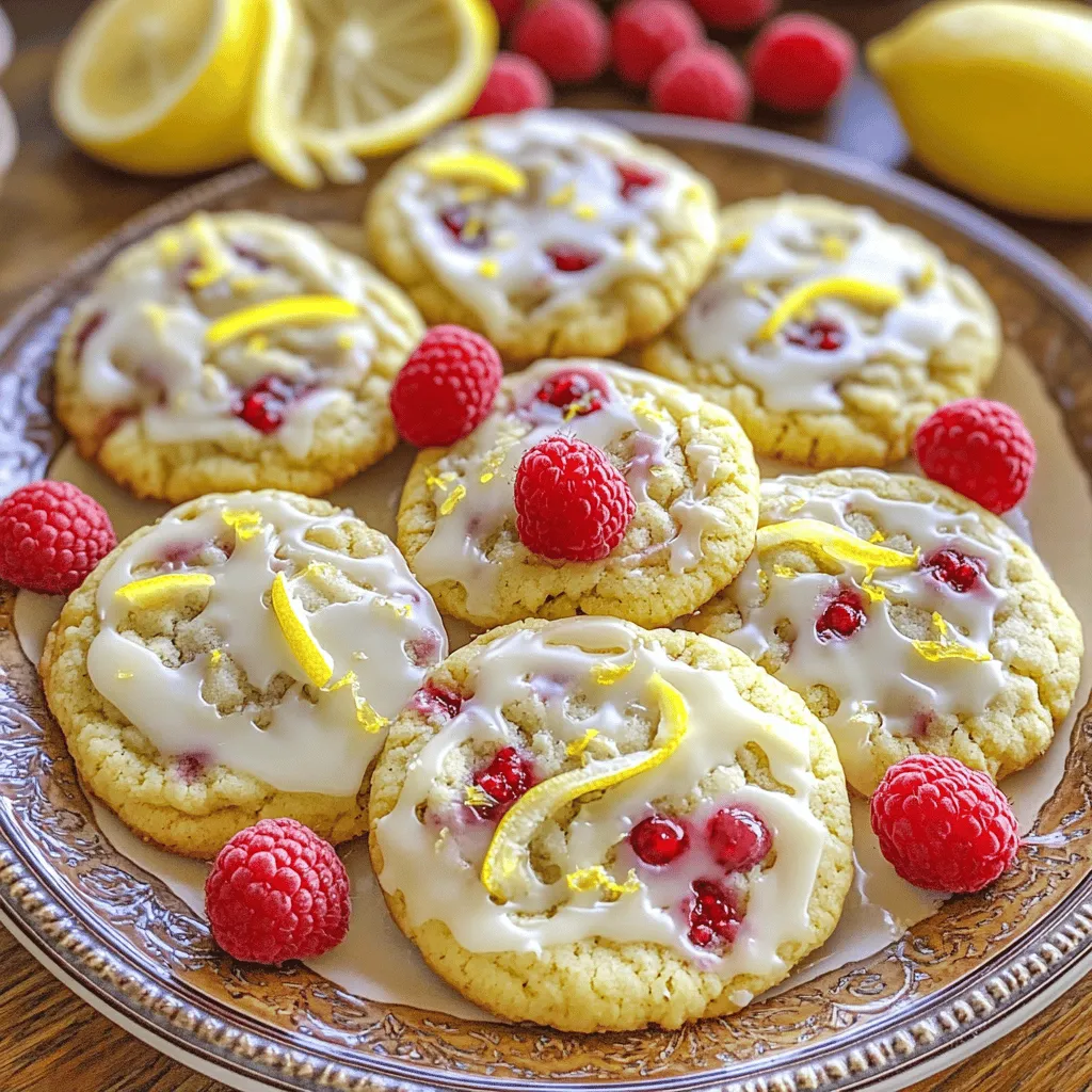 Lemon Raspberry Cookies Delightful and Easy Recipe