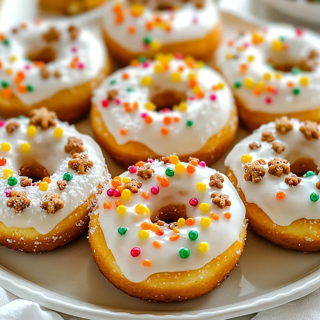 Gingerbread Cookie Donuts Irresistible Holiday Treat