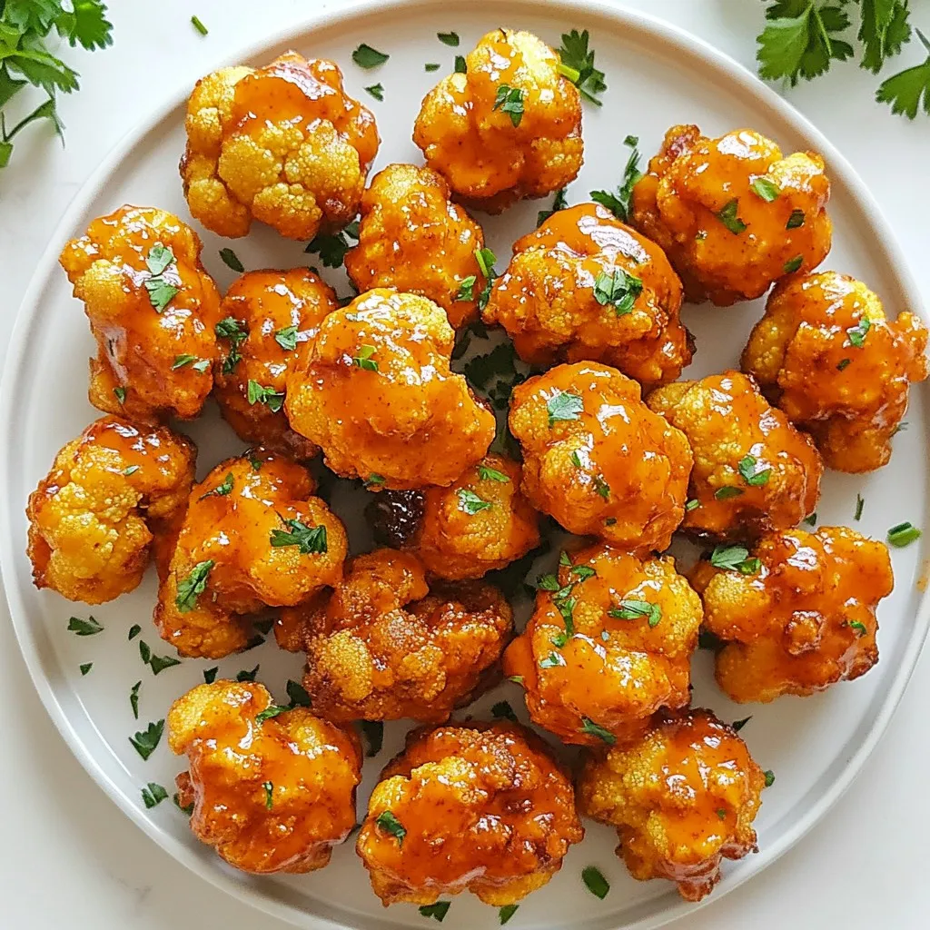 Vegan Cauliflower Buffalo Wings Flavorful Game Changer