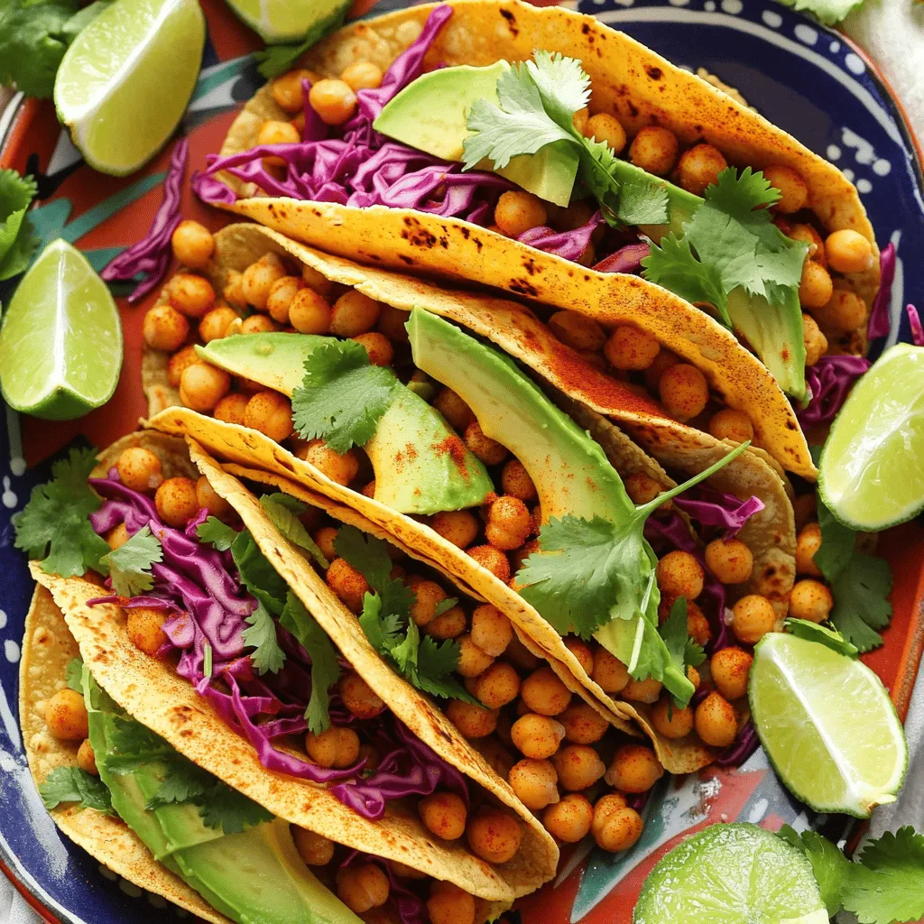 Crispy Chickpea Tacos Flavorful and Simple Recipe
