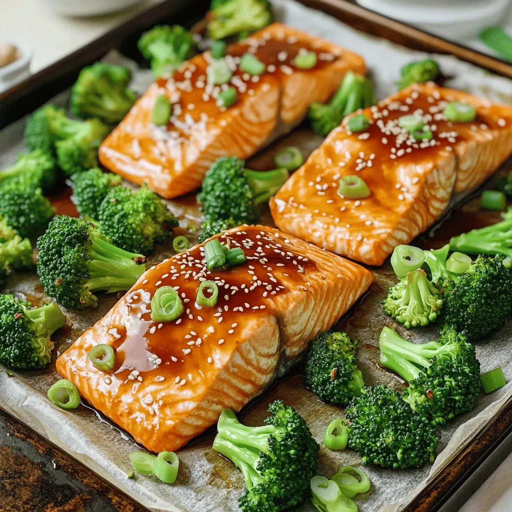 Zesty Teriyaki Salmon &#038; Crunchy Broccoli Recipe