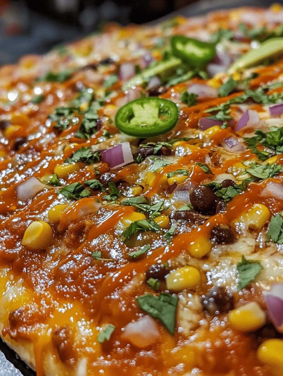 Mexican Fiesta Pizza: A Flavorful Celebration on a Crust