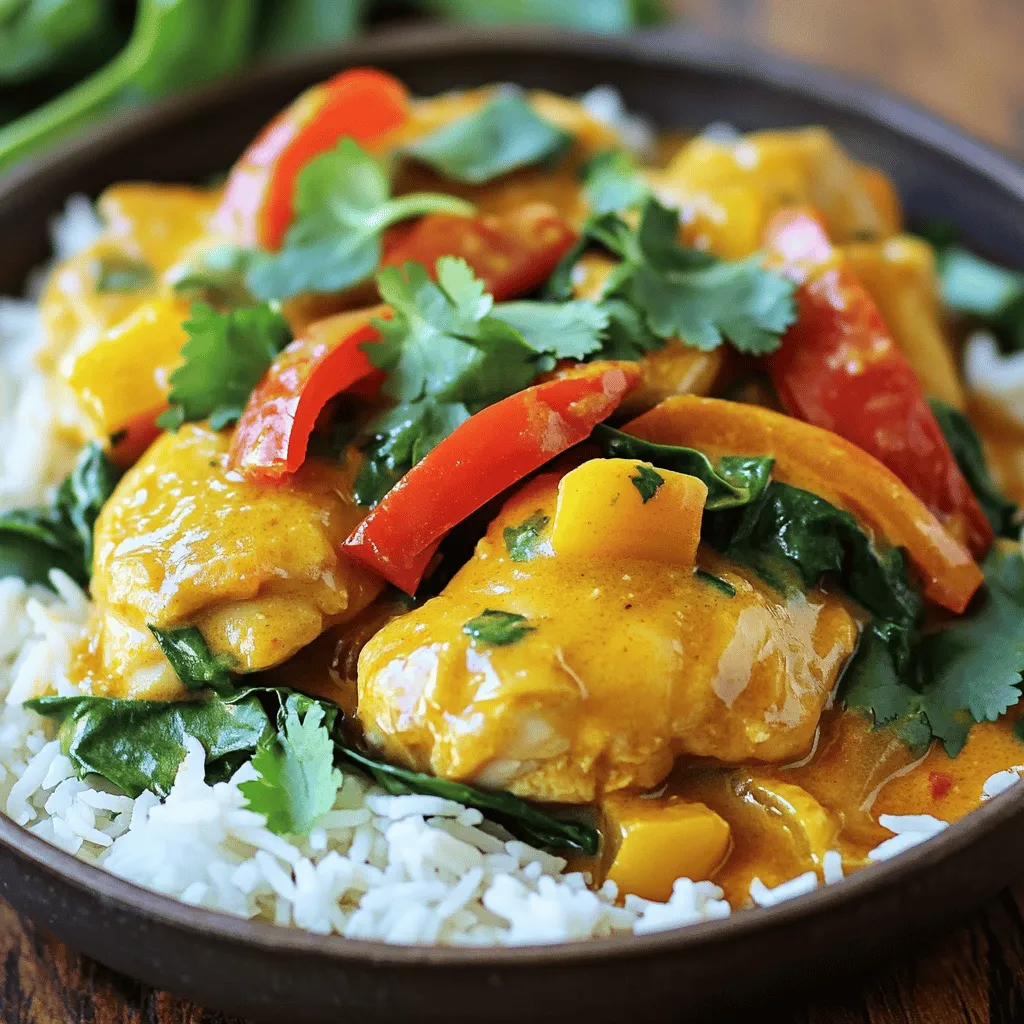 Easy Coconut Curry Chicken Flavorful Weeknight Meal