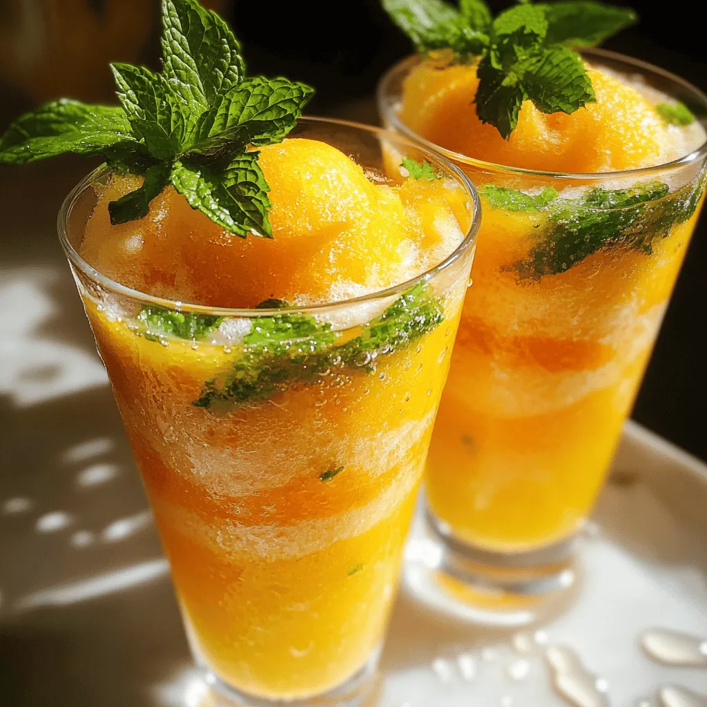 Peach Lemonade Slush Recipe Refreshing Summer Treat