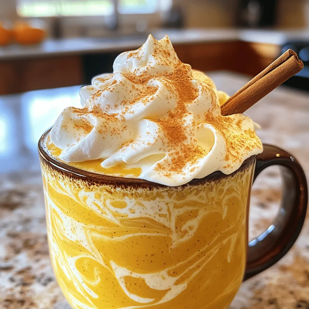 Pumpkin Spice Eggnog Latte Cozy Festive Treat