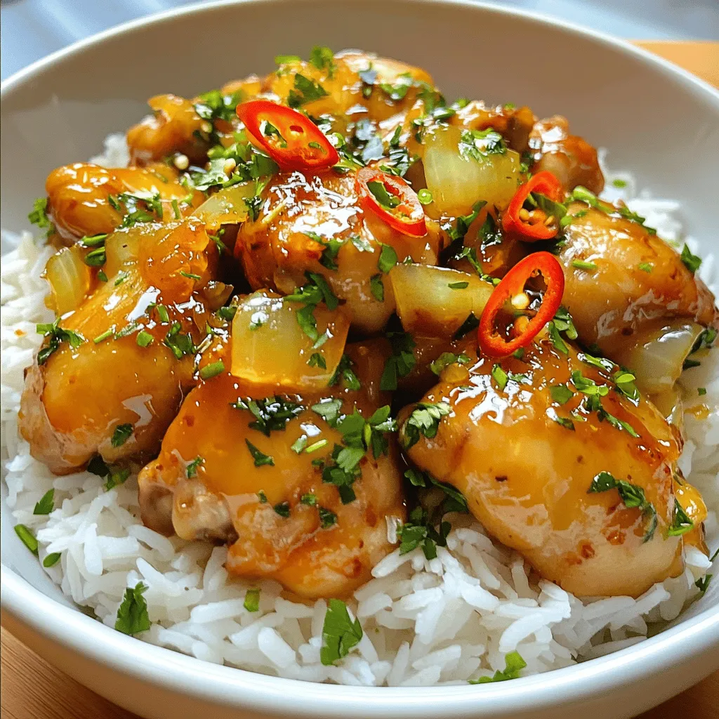 Vietnamese Caramel Ginger Chicken Recipe