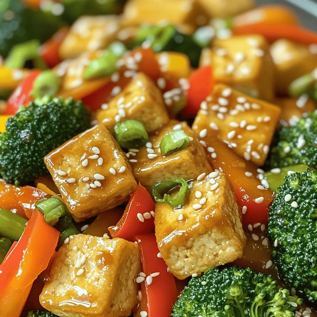 Crispy Tofu Stir Fry Flavorful and Easy Recipe