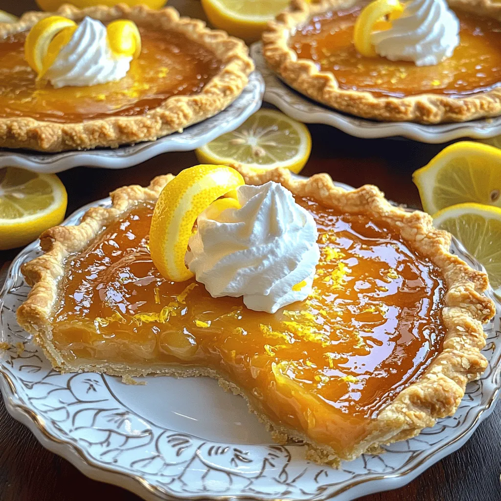 Lemon Chess Pie Simple and Delicious Recipe Guide