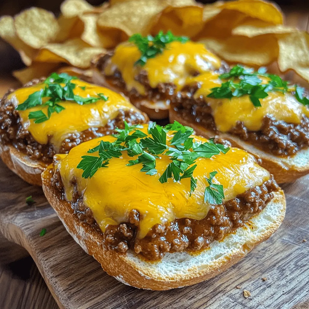 Garlic Bread Sloppy Joes: A Hearty Twist on a Classic Favorite