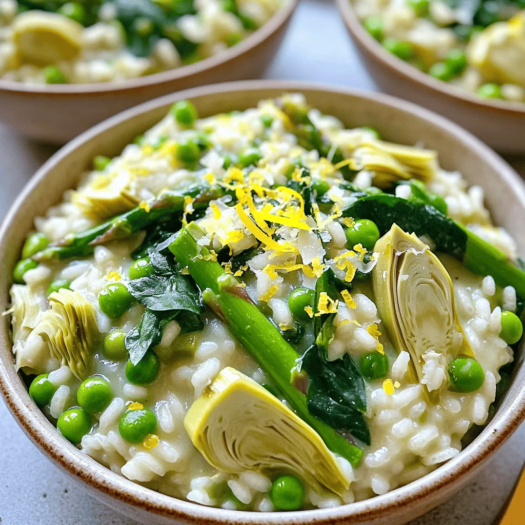 One-Pot Spring Veggie Risotto Creamy and Fresh Dish