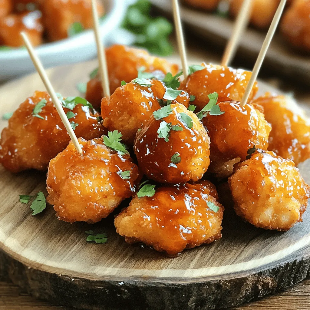 Crispy Sriracha Honey Chicken Bites Easy and Delicious