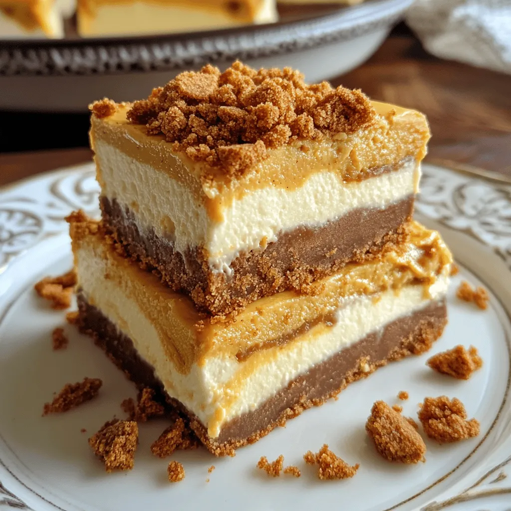 Biscoff Cookie Butter Cheesecake Bars Recipe