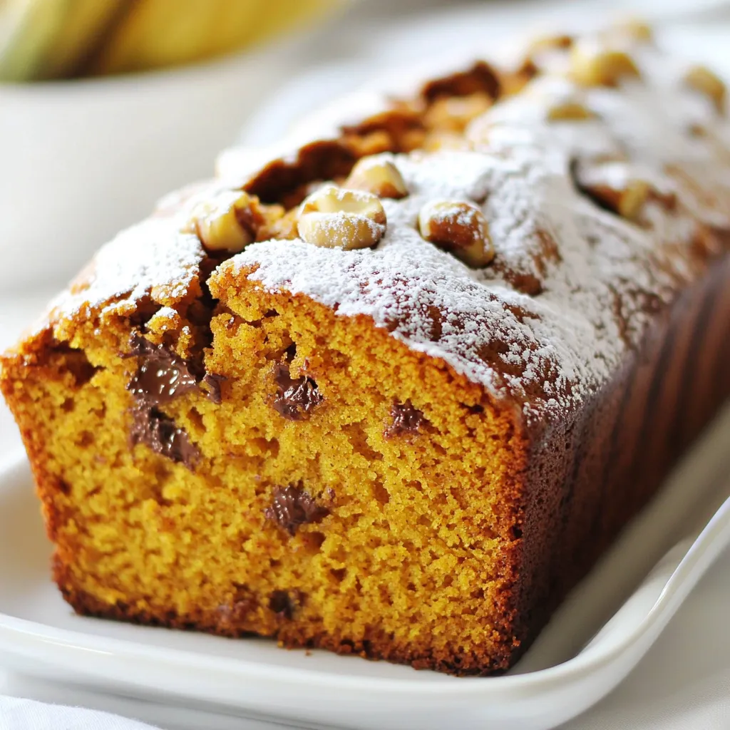 Chocolate Chip Pumpkin Bread Delightful and Easy Recipe
