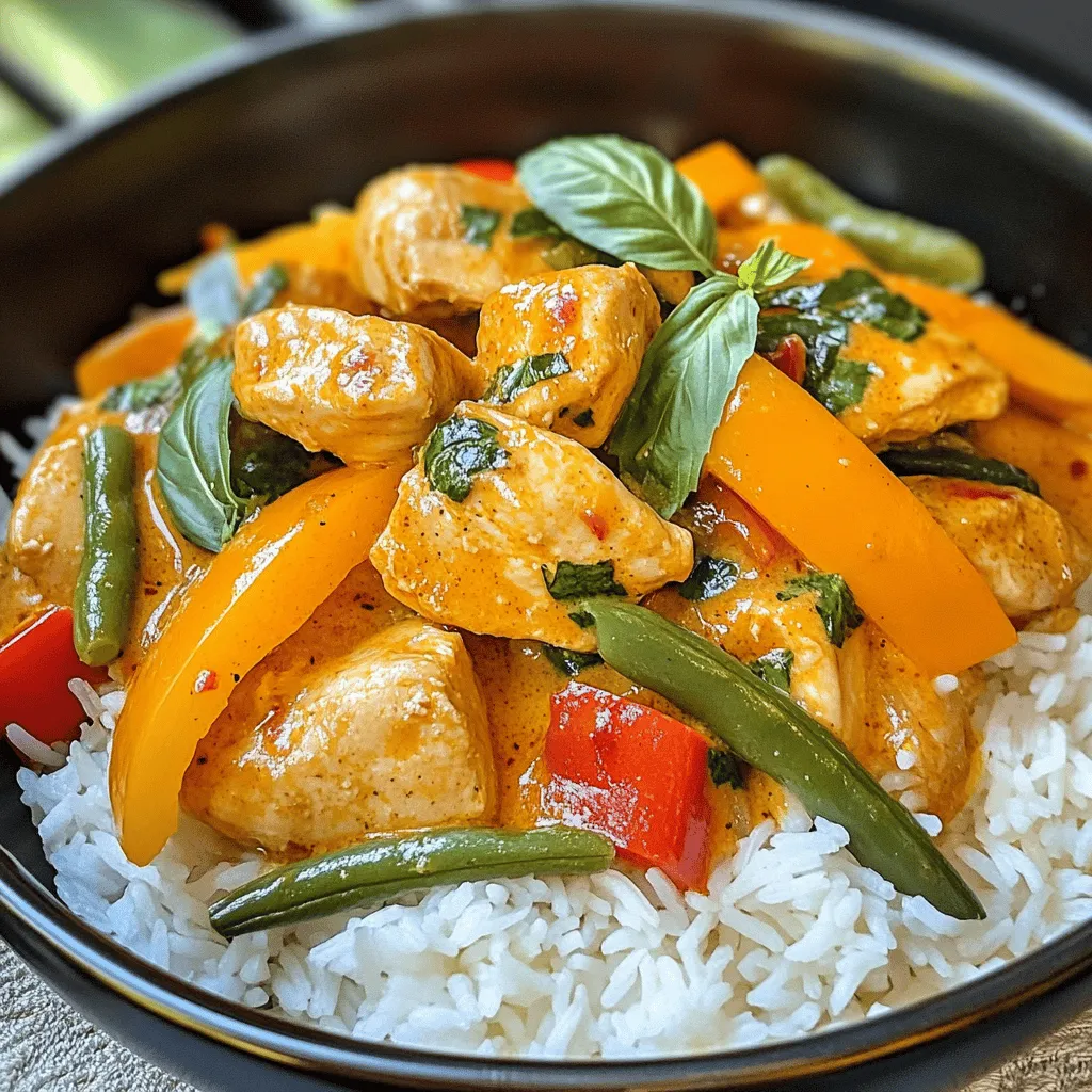 Exquisite Thai Red Curry with Chicken: A Culinary Journey