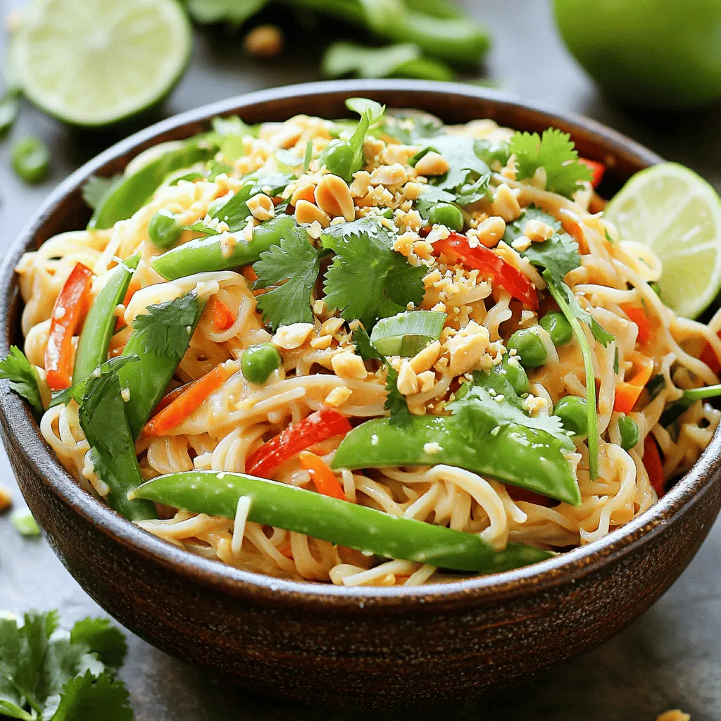 Light Thai Peanut Noodle Toss Flavorful and Quick Meal