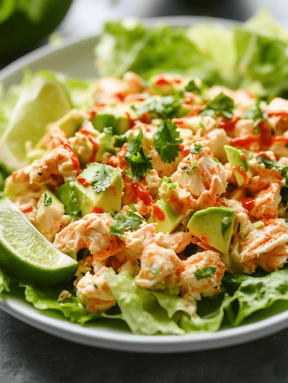 Zesty Spicy Crab Salad: A Flavorful Delight