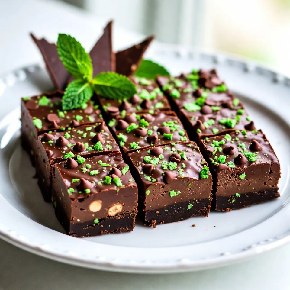 Mint Chocolate Chip Fudge Irresistible Dessert Recipe
