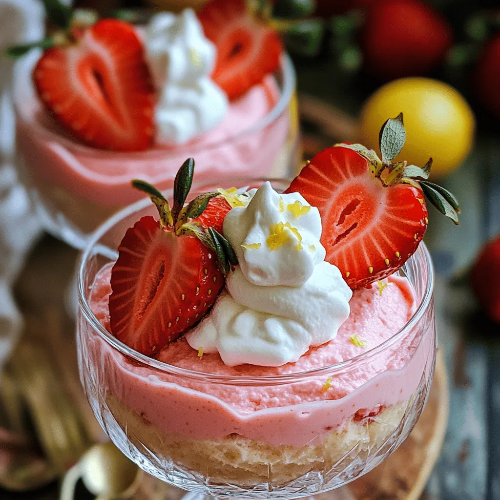 Strawberry Mousse Delight Simple and Tasty Recipe