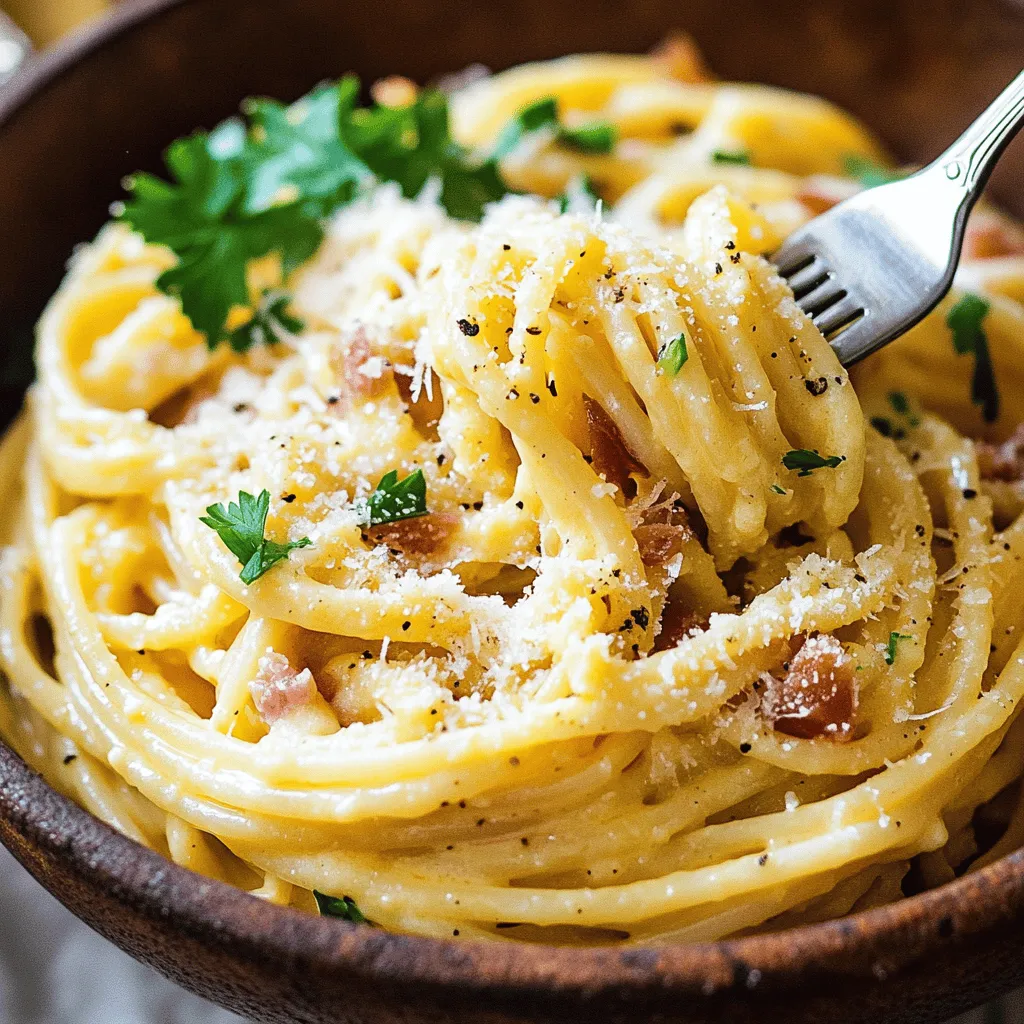 77. Spaghetti Carbonara Easy and Delicious Recipe