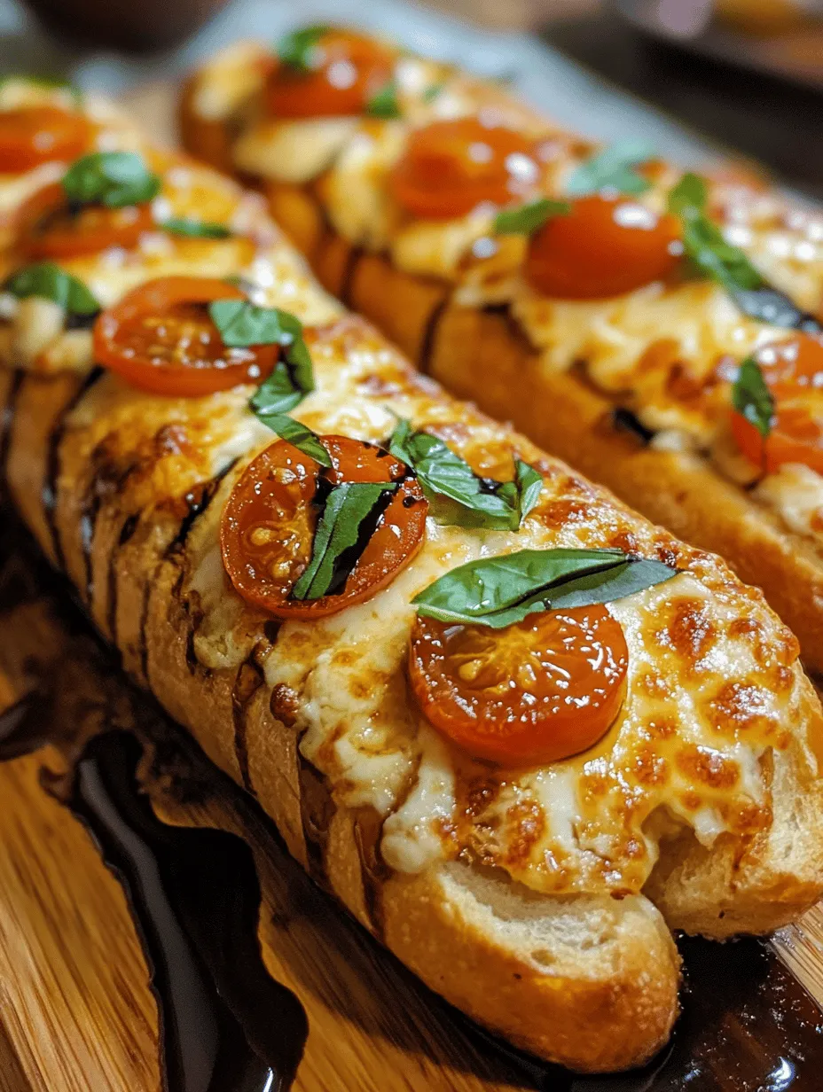 Cheesy Garlic Caprese Bread Recipe: A Flavorful Appetizer