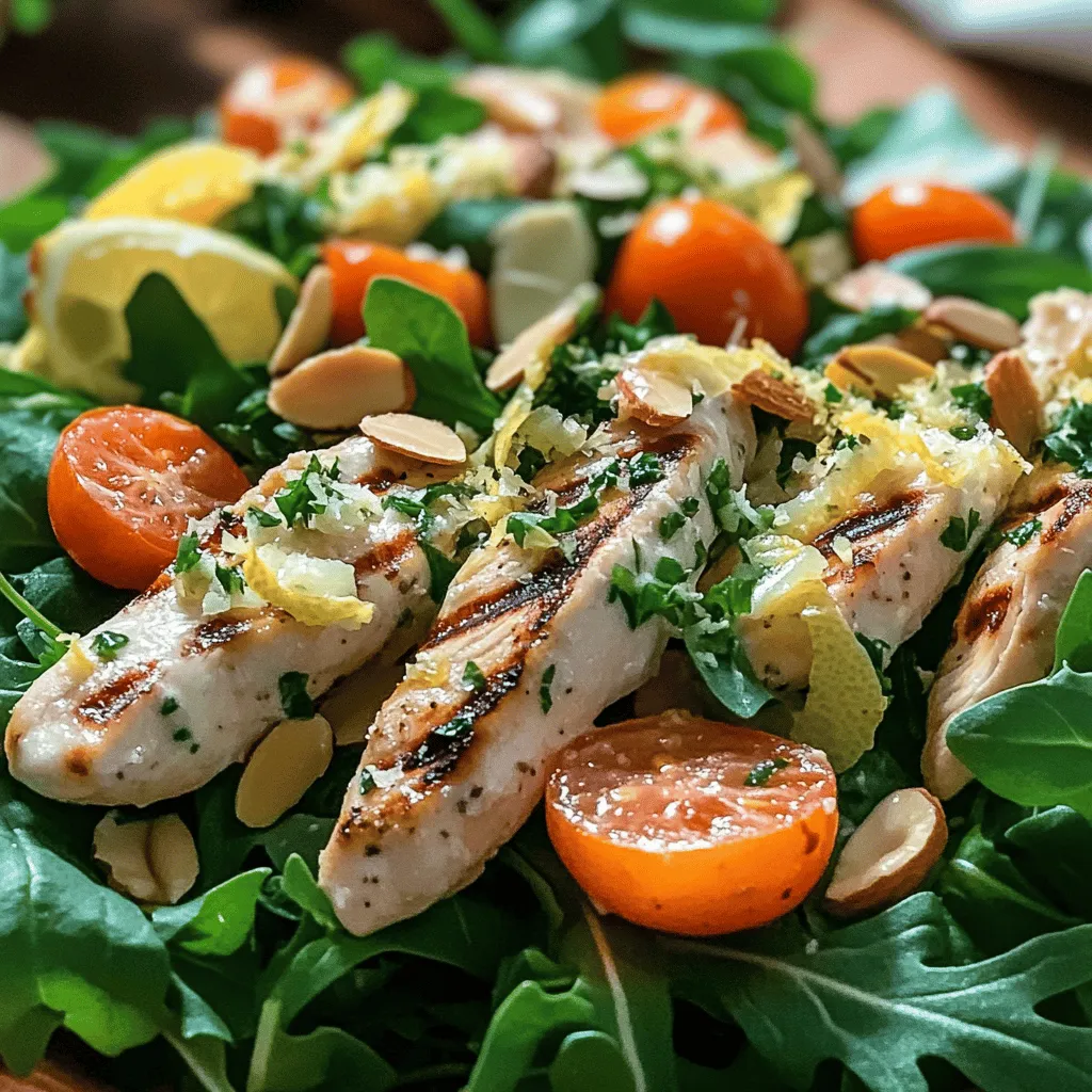 Lemon Parmesan Chicken Salad: A Refreshing and Nutritious Delight