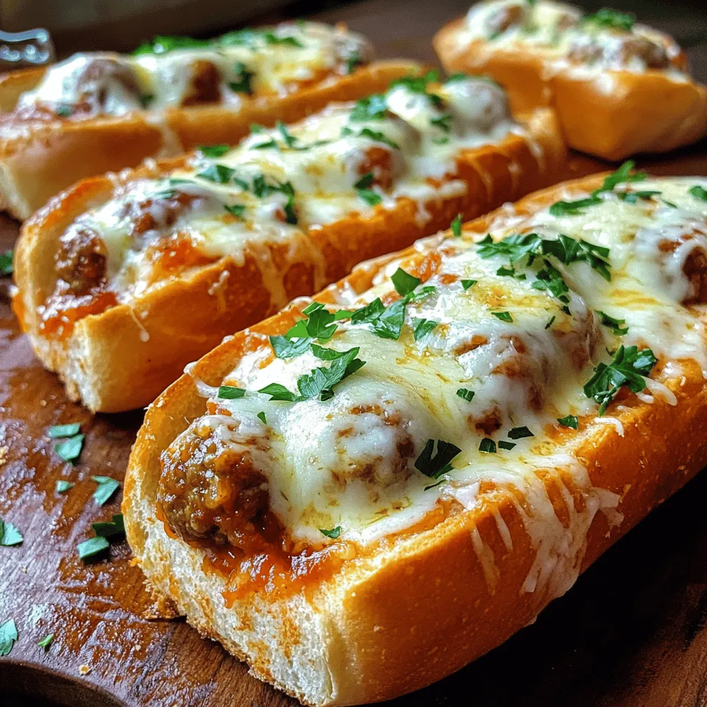 Garlic Bread Meatball Subs Flavorful Family Feast