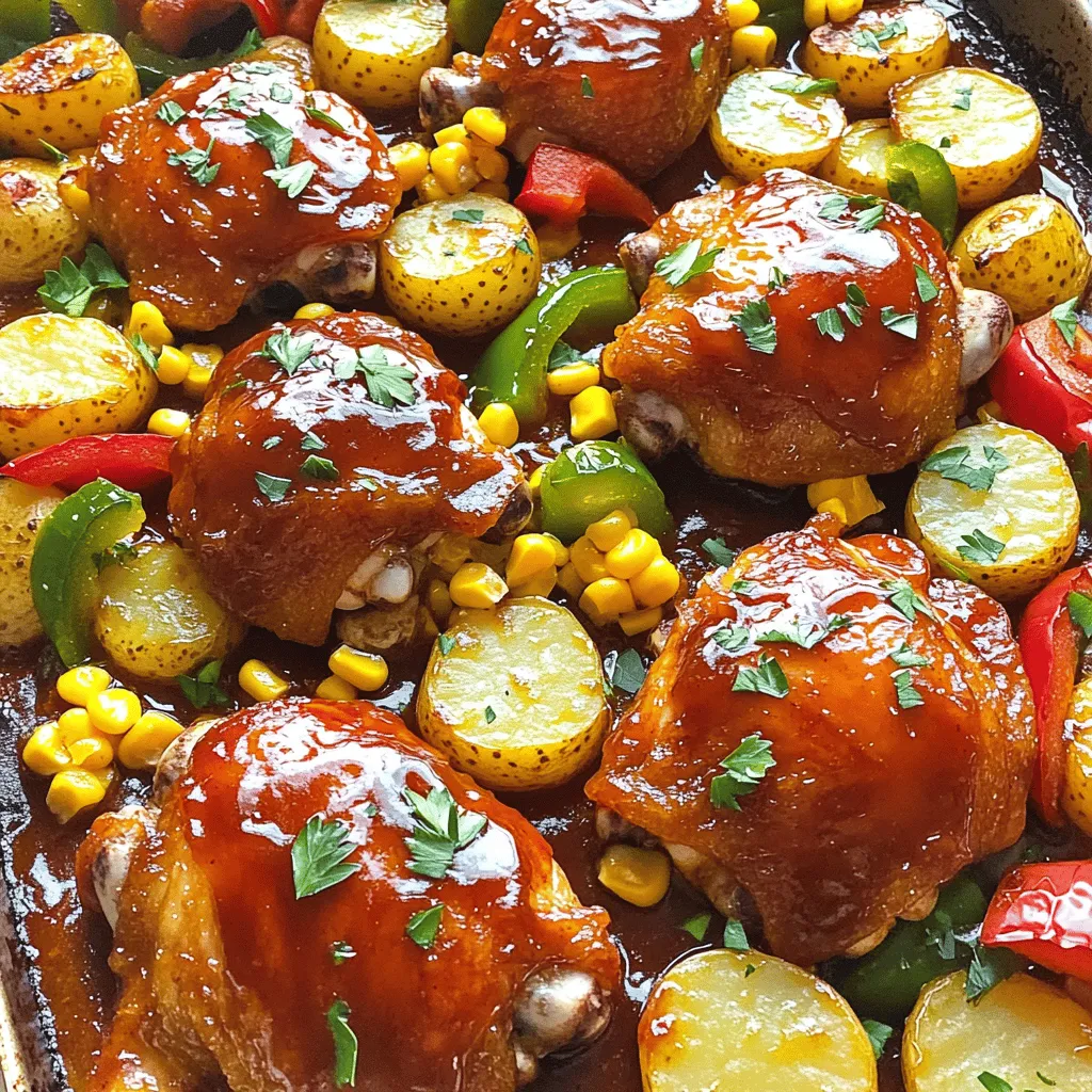 Sheet Pan BBQ Chicken Simple and Flavorful Meal