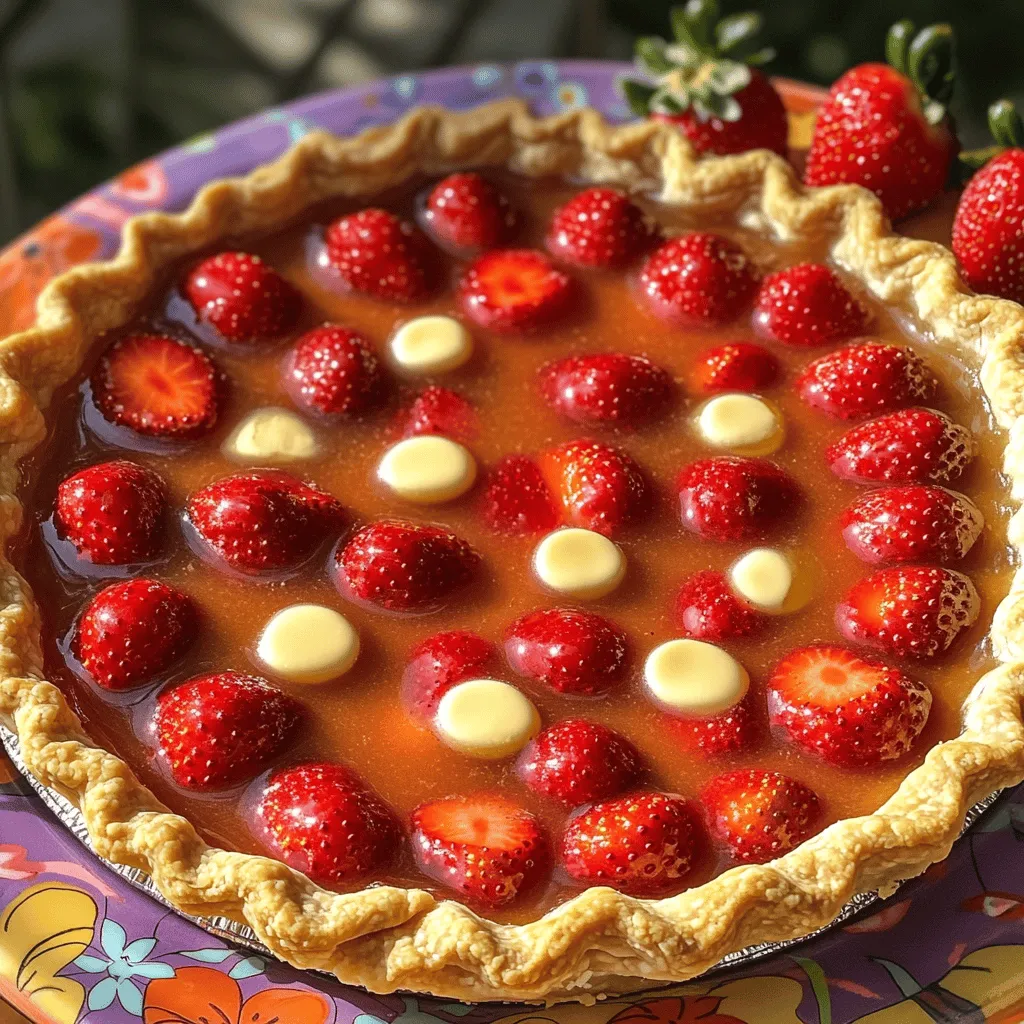 Strawberry Pie Delightful and Simple Dessert Recipe