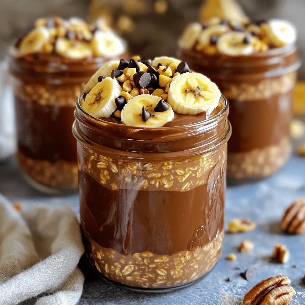 Chocolate Peanut Butter Overnight Oats Delightful Recipe