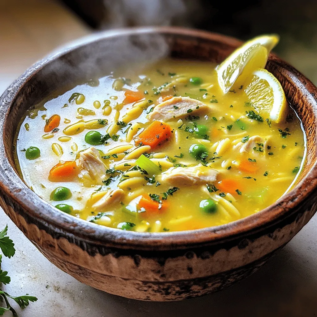 Lively Lemon Chicken Orzo Soup: A Bright and Nourishing Recipe