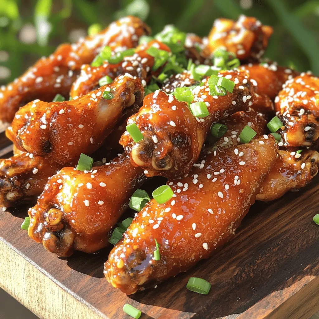 Spicy Honey Garlic Wings Irresistible Flavor Twist