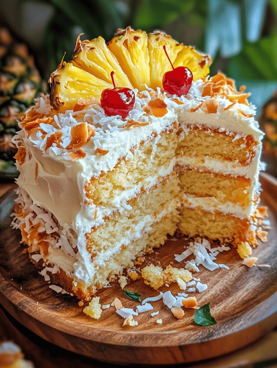 Pineapple Heaven Cake Recipe: A Tropical Delight