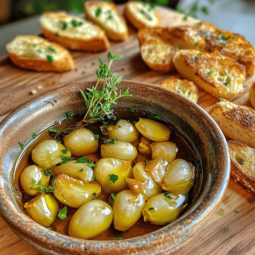 Garlic Confit &#8211; Appetizer for a Flavorful Start