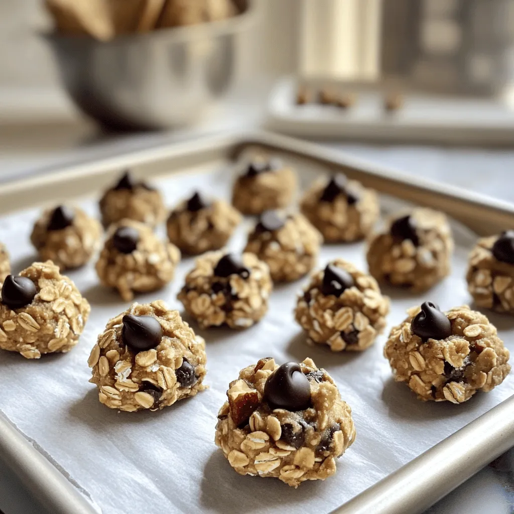No-Bake Oatmeal Cookie Dough Bites Easy Recipe