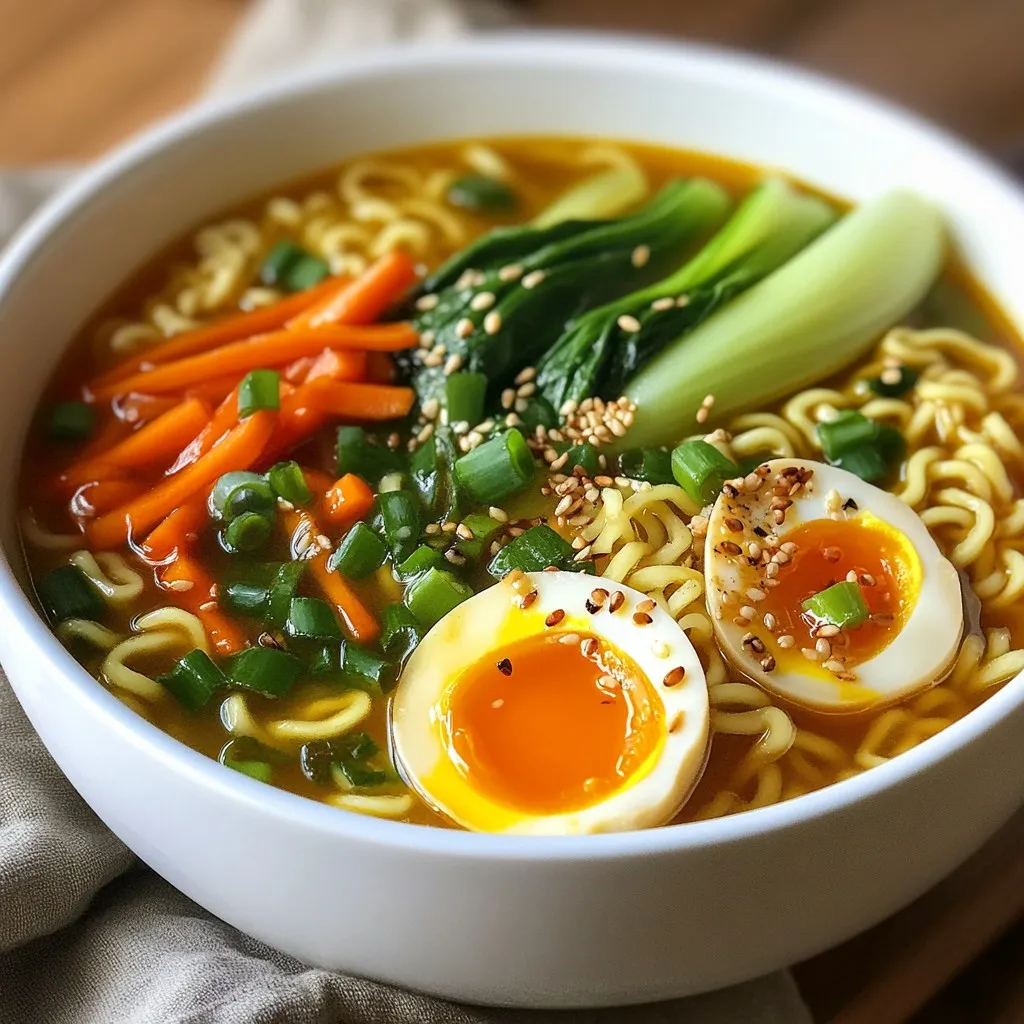 Spicy Garlic Ramen Bold and Flavorful Recipe