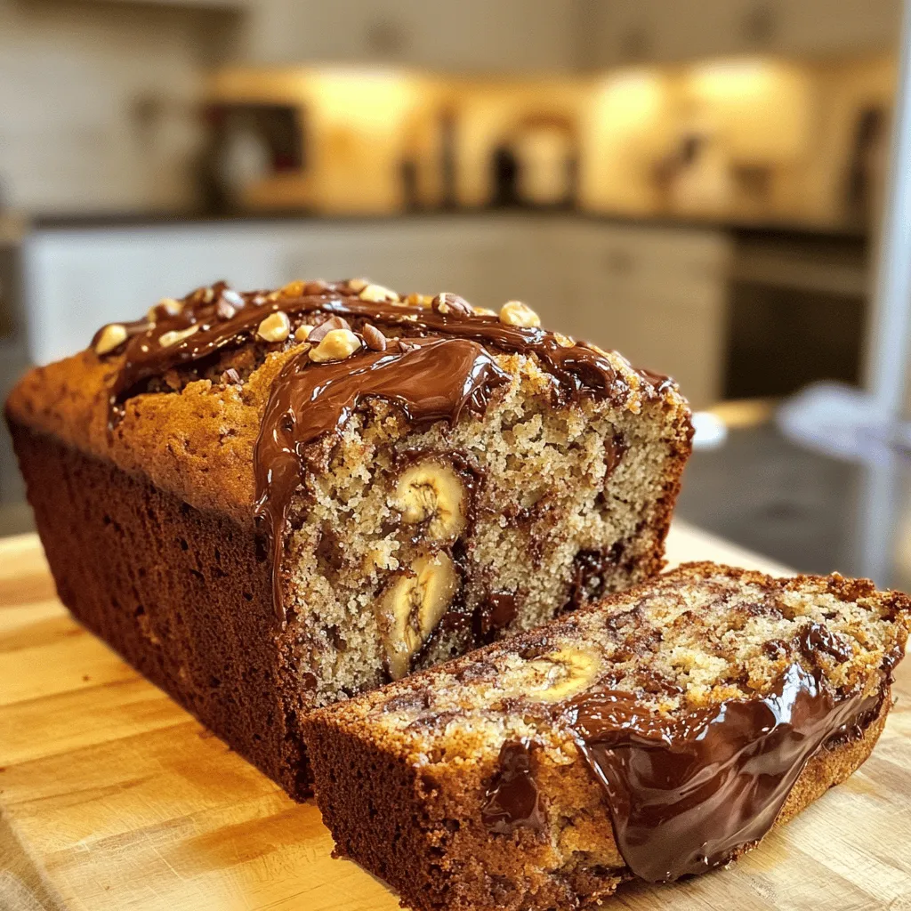 Nutella Swirl Banana Bread Irresistible and Easy Recipe
