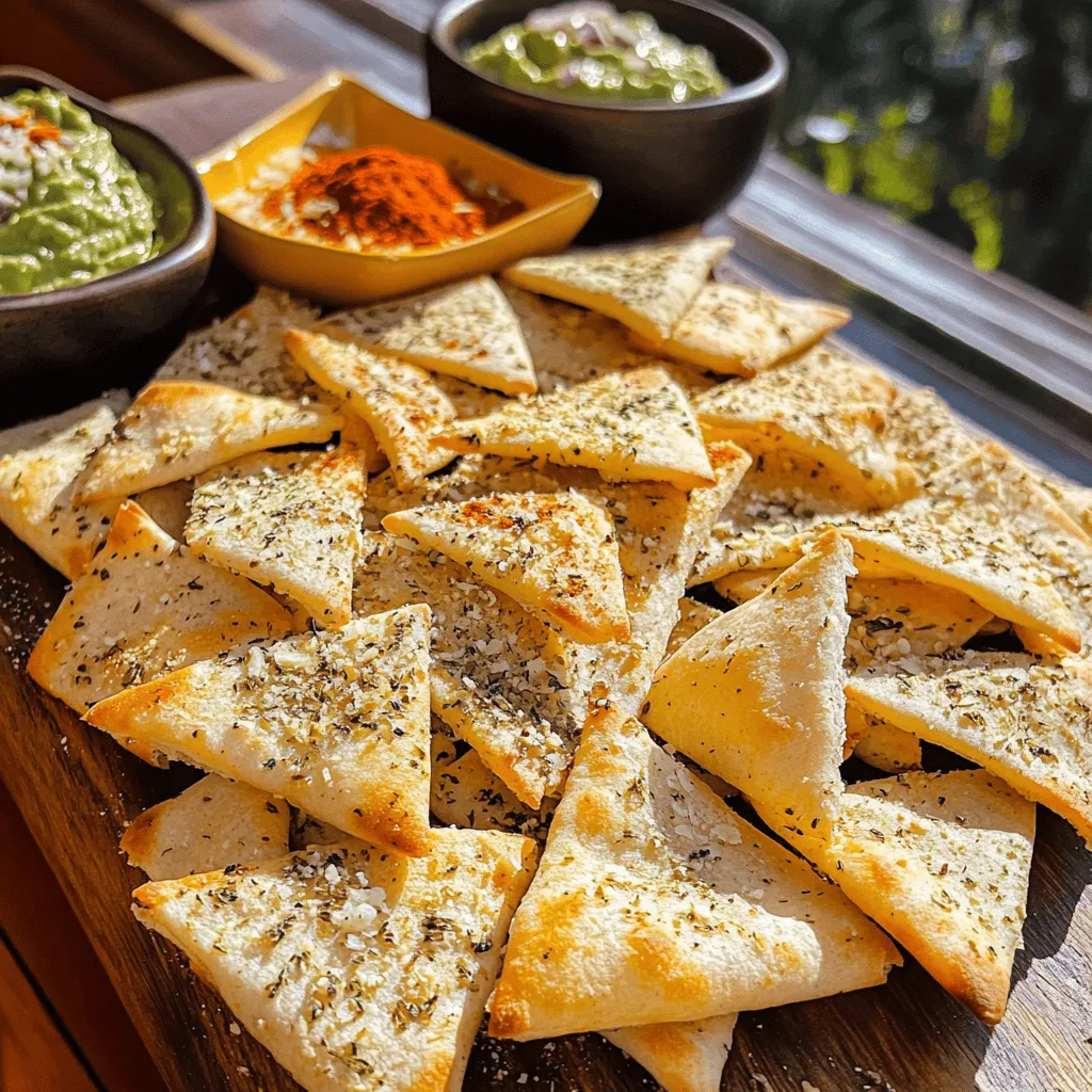 Crispy Herb-Infused Pita Chips: A Delicious Snack Alternative