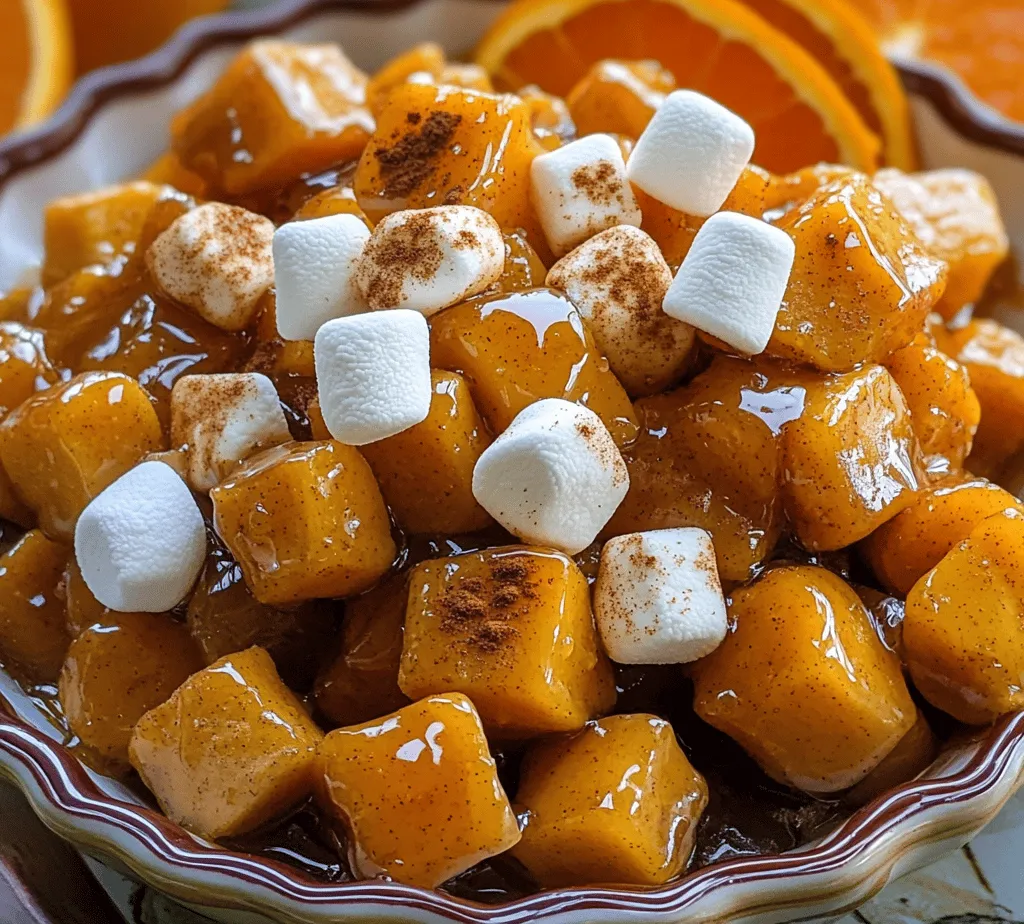 Candied yams are a beloved dish that transcends cultural boundaries, often gracing tables during holiday celebrations and family gatherings. This timeless recipe, which showcases the natural sweetness of yams—commonly known as sweet potatoes—has roots in African-American cuisine and has evolved over generations. The dish is a delightful combination of sweet and spicy flavors, making it a favorite among many. The rich, warm notes of brown sugar and spices blend harmoniously with the tender yams, creating a comforting side dish that pairs perfectly with savory mains.