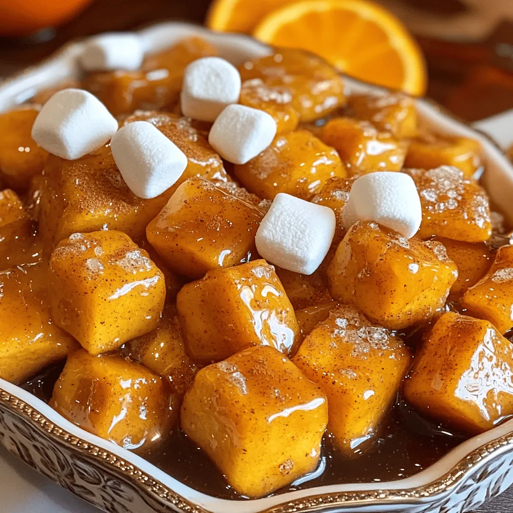 Sweet &#038; Spicy Candied Yams Recipe
