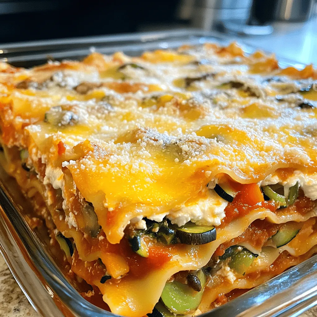 Easy Vegetable Lasagna Simple and Healthy Meal