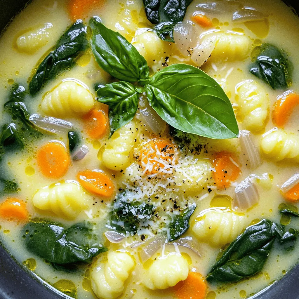 Instant Pot Creamy Tuscan Gnocchi Soup Delight