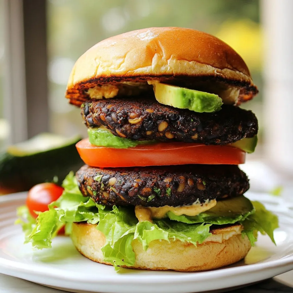 Spicy Black Bean Burgers Flavorful and Easy Recipe