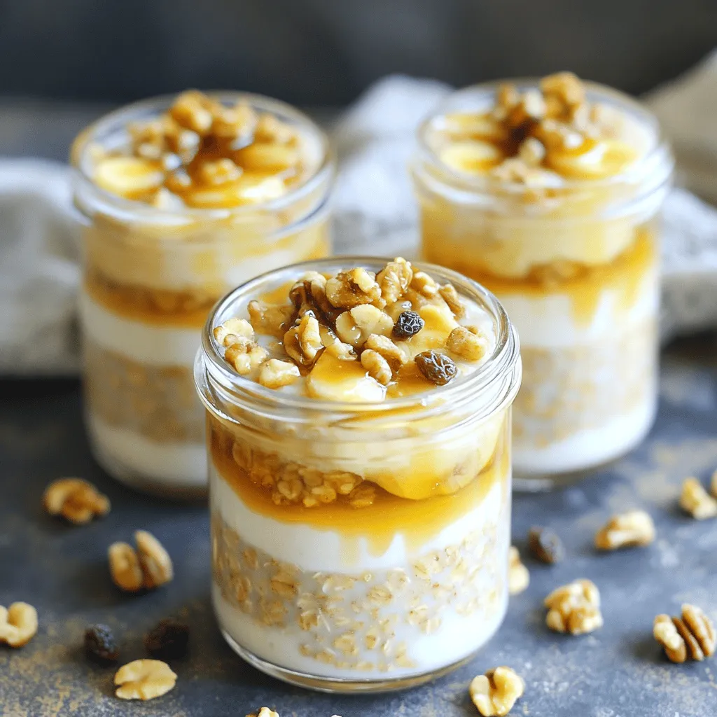 Banana Bread Overnight Oats Simple and Tasty Recipe