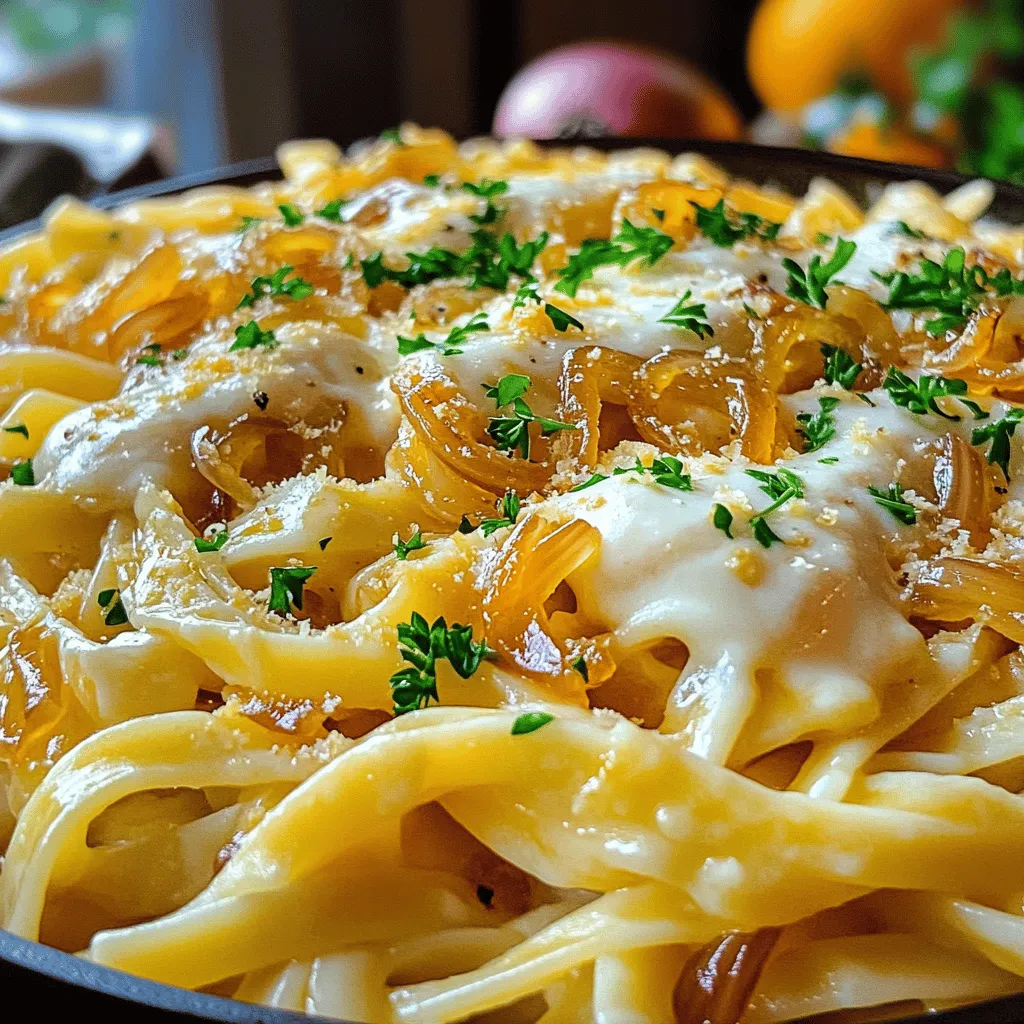 French Onion &#038; Browned Butter Pasta Recipe: A Gourmet Comfort Food Delight