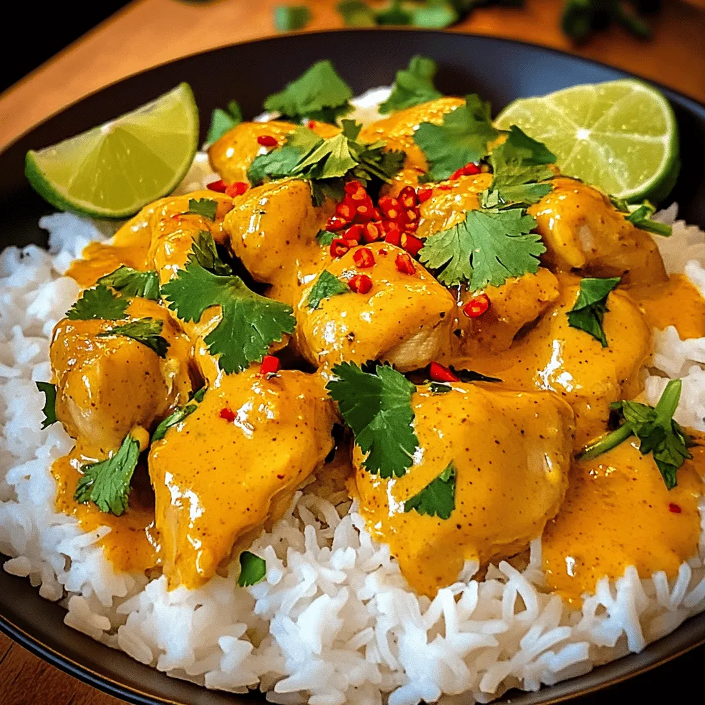 Spicy Brazilian Coconut Chicken Flavorful and Easy Meal