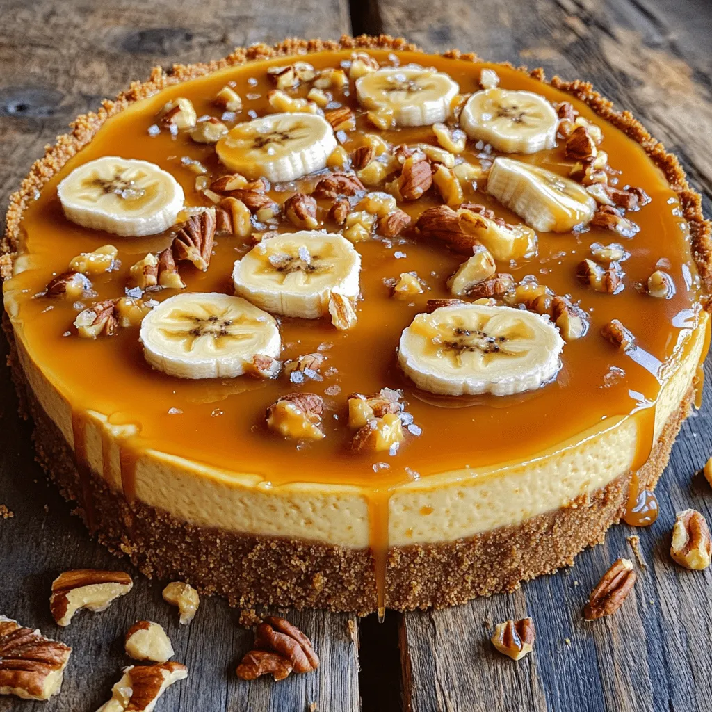Irresistible Banana Caramel Nut Cheesecake Recipe