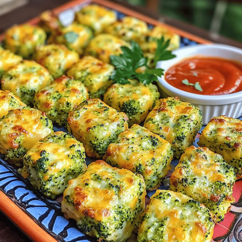 Cheesy Broccoli Tots Simple Crispy Snack Delight