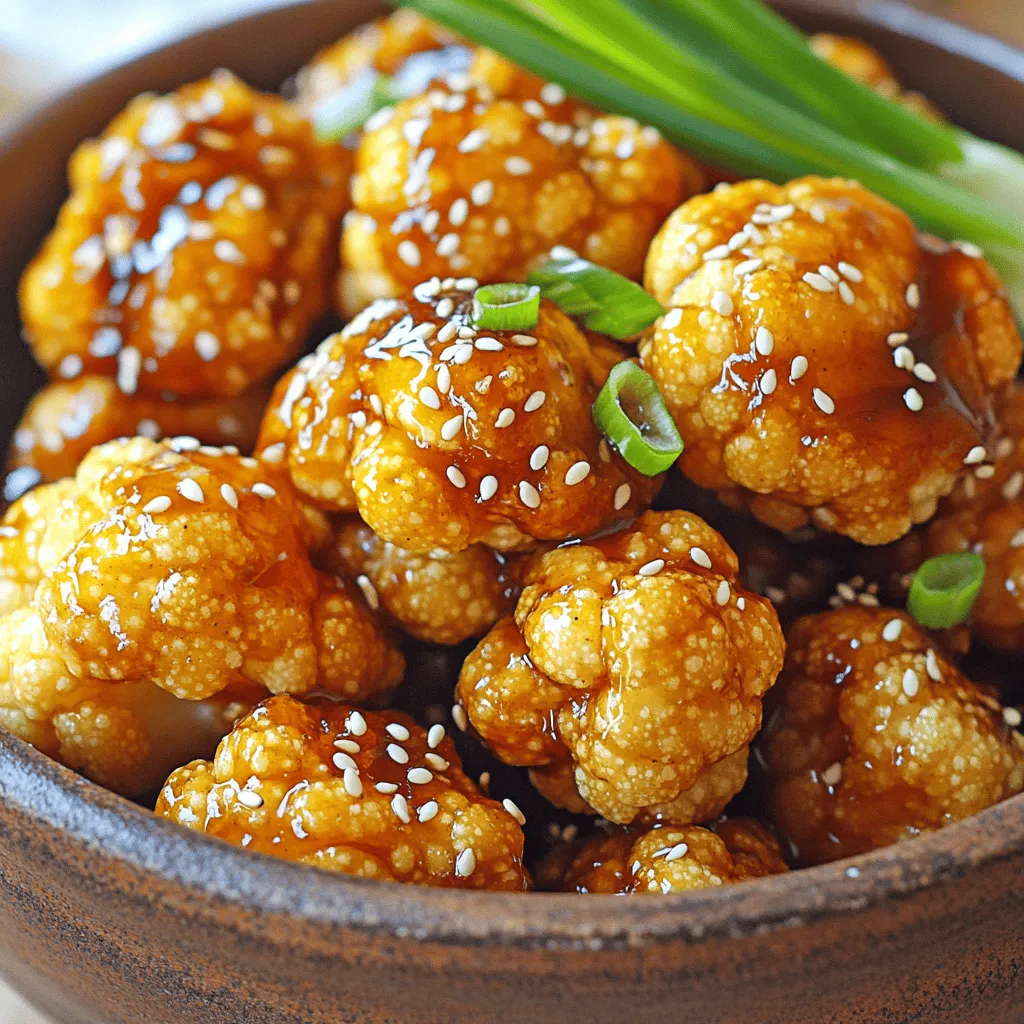 Air Fryer Teriyaki Cauliflower Bites Crispy Delight